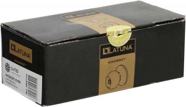 Кнобсет Latuna (T-587 PBET) цилиндрический полированная латунь