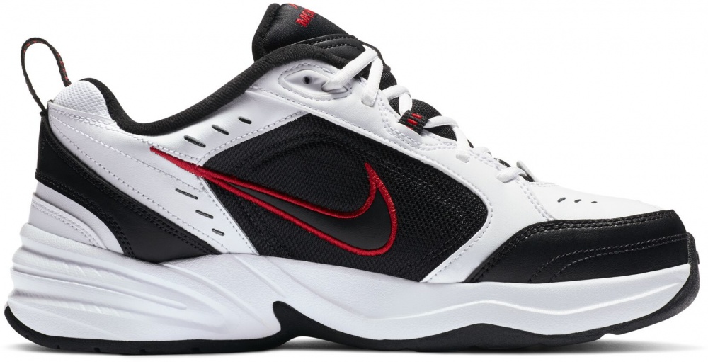 Кроссовки мужские демисезонные Nike Air Monarch IV 415445-101 р.46 белые с черным
