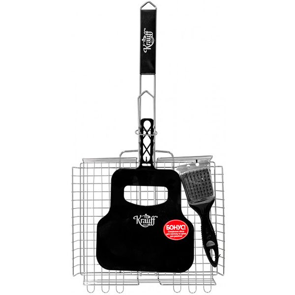 Решетка-гриль Krauff + веер и щетка в подарок 29-274-006/1