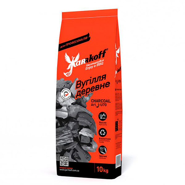 Вугілля деревне Jarrkoff 70 л 10 кг