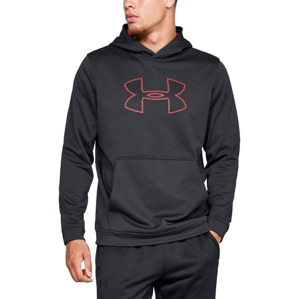 Джемпер Under Armour PERFORMANCE FLEECE GRAPHIC HOODY 1329743-019 р. XL сірий