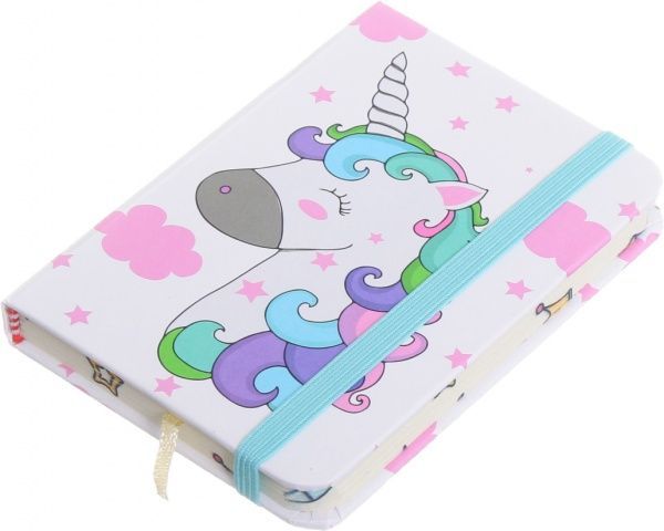 Книга для нотаток Unicorn А7 80 аркушів