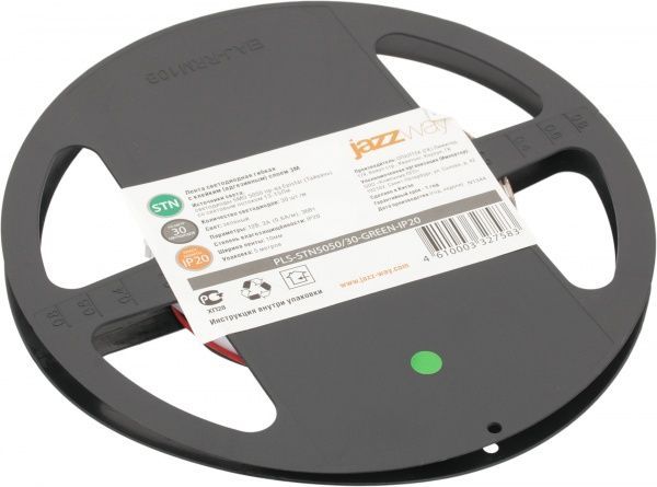 Стрічка світлодіодна Jazzway 5050/30-SMD 7,2 Вт IP20 12 В зелений 327583 