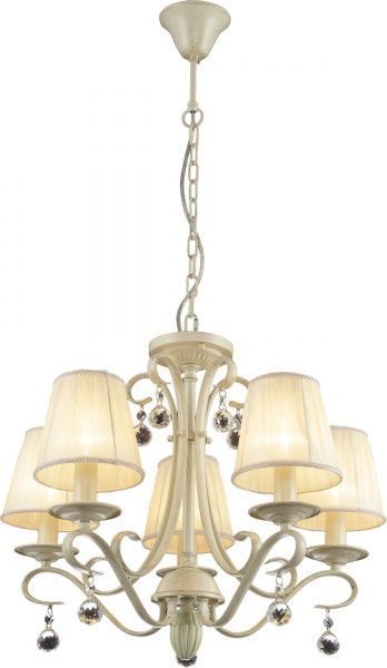Люстра подвесная Altalusse 5x40 Вт E14 белый крем INL-6083P-05 