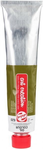 Краска масляная (620) Оливковый зеленый 200 мл ArtCreation Royal Talens