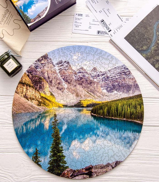 Пазл дерев'яний Банф 50 см PuzzleUp 