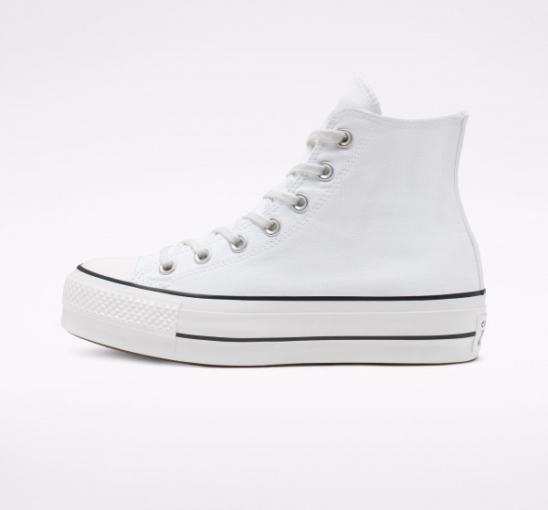 Кеды Converse CHUCK TAYLOR ALL STAR PLATFORM CANVAS 560846C р.US 7,5 белый