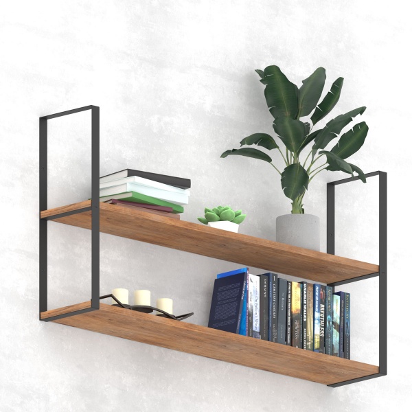 Кронштейн для полок Valore Прямоугольник двойной Loft SB-DR-21