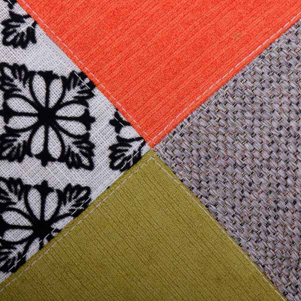 Стул Style patchwork натуральный/разноцветный