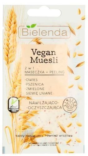 Маска-пилинг Bielenda Vegan Muesli 8 г 1 шт.