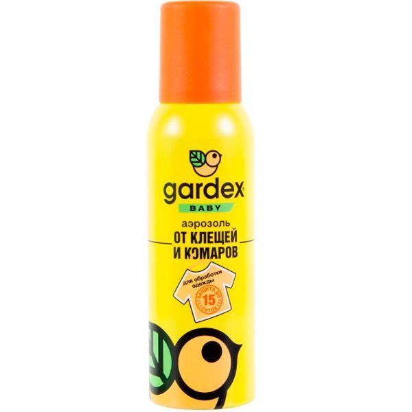 Аэрозоль от клещей и комаров Gardex Baby 100 мл