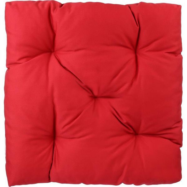 Подушка Indigo стеганая красная 40х40х8 см