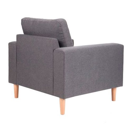 Кресло AMF Art Metal Furniture Monet Саванна Новая Dk. Grey 14 серый 