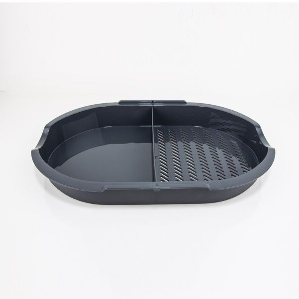 Доска кухонная для овощей и фруктов с двумя камерами 81137 Deco Bella