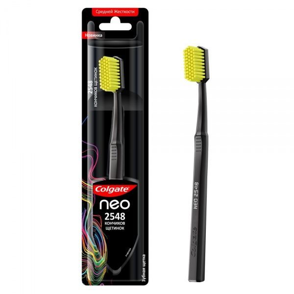 Зубная щетка Colgate NEO средней жесткости 1 шт.