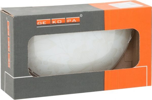 Светильник настенный Декора Флора 1x60 Вт E27 белый 24291 1/2 gl 