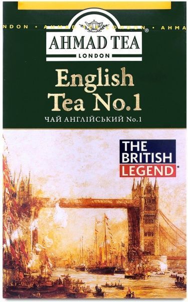 Чай чорний AKHMAD TEA English №1 100 г 
