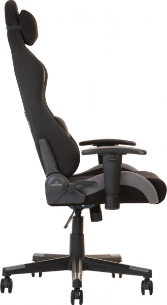 Крісло Nowy Styl HEXTER ML R1D TILT PL70 FAB/01 BLACK/GREY FR чорний/сірий 