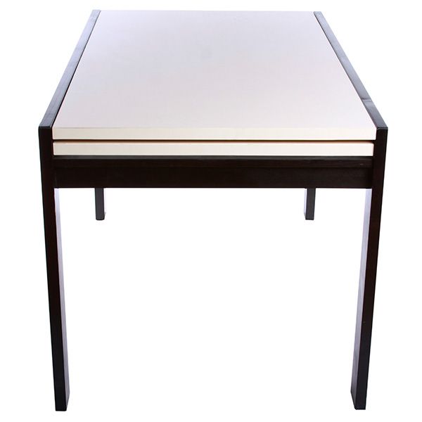 Стіл кухонний розсувний Trembita СК №5 130(260)х80х76 см венге-ваніль