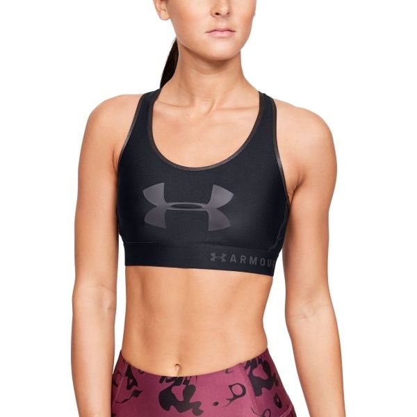 Бра Under Armour Armour Mid Keyhole Graphic 1344333-001 XS чорний