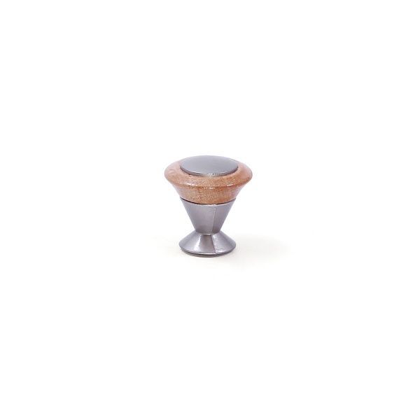 Меблева ручка на один отвір мм хром Larvij L2.1052.027.03