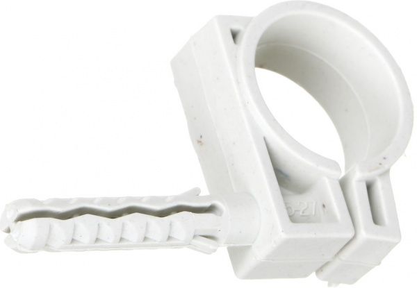 Обойма для труб Україна (ТОВ Відеодом) D 25-27 з ударним шурупом (5шт.)