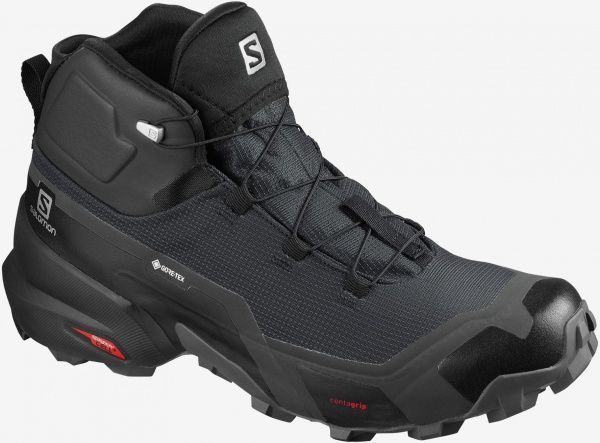 Черевики Salomon CROSS HIKE MID GTX PHANTOM/Bk/Ebon L41118500 р. UK 8,5 чорний