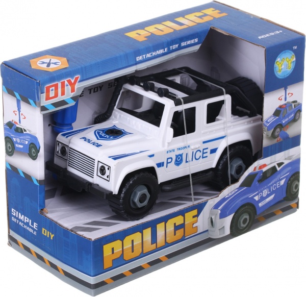 Игрушка DIY разборная Полицейский джип OTB0585336
