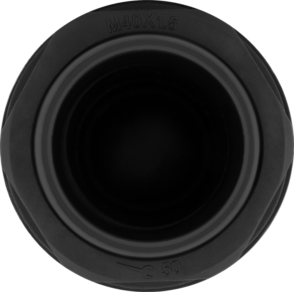 Кабельний ввід E.NEXT e.mg.stand.40 чорний