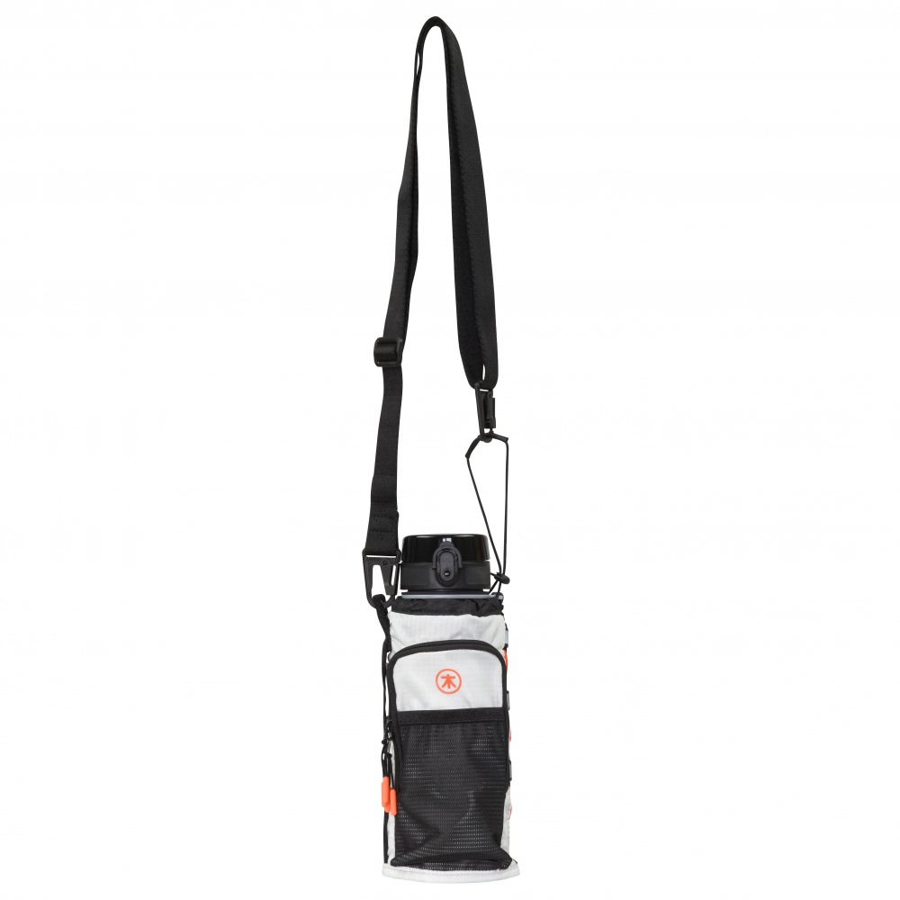 Сумка для бутылки ROOTS Osaka серая RTS-05 серый с красным