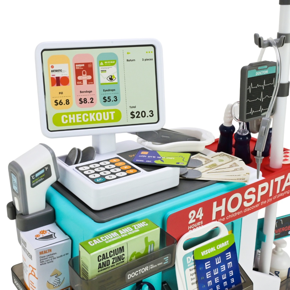 Набір лікаря Shantou 49 предметів 660-95