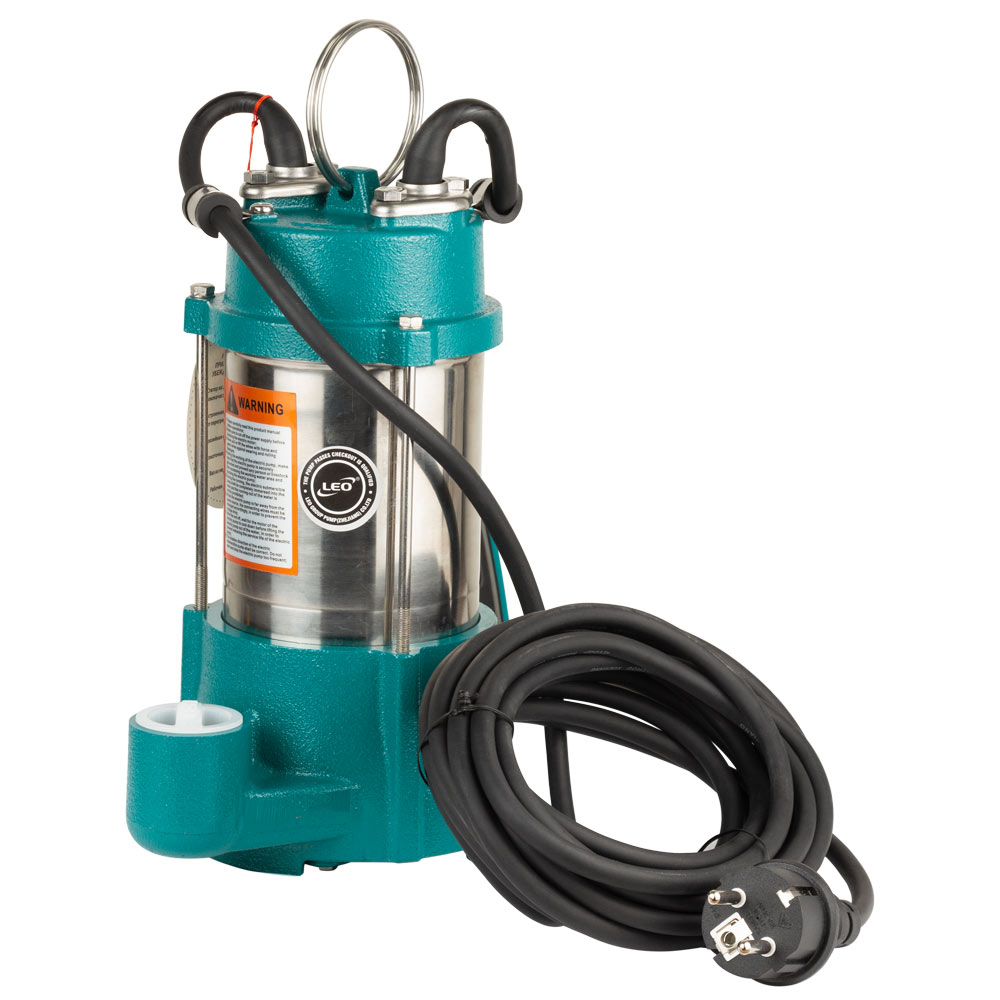 Насос LEO дренажний садовий 0.37 кВт Hmax 42 м Qmax 35 л/хв 773251