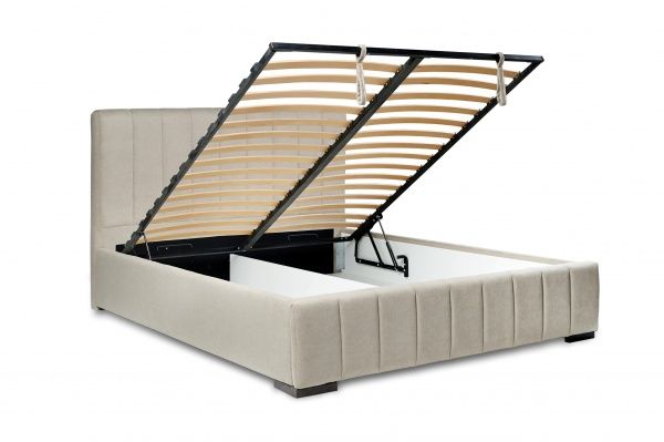 Кровать Embawood Base с подъемным механизмом 160x200 см серый 