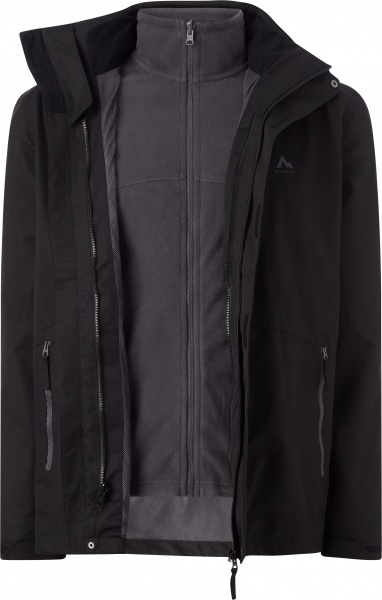 Куртка McKinley Terang 3:1 II ux 280782-900050 р.4XL чорний