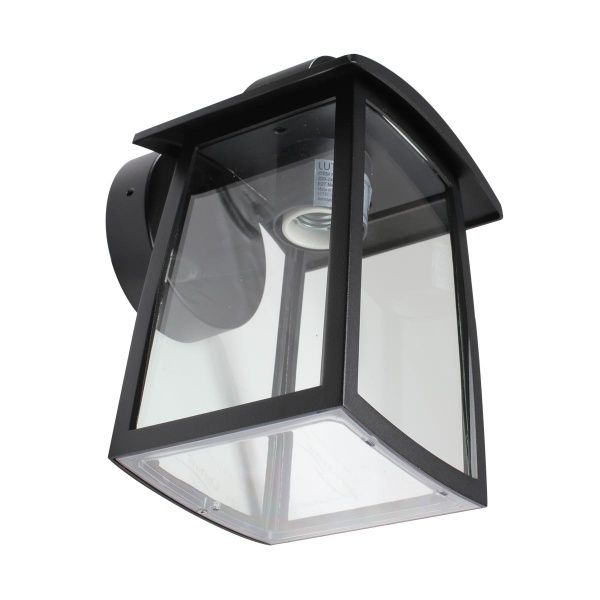 Светильник уличный настенный Lutec E27 40 Вт IP44 черный KELSEY 5273603012 
