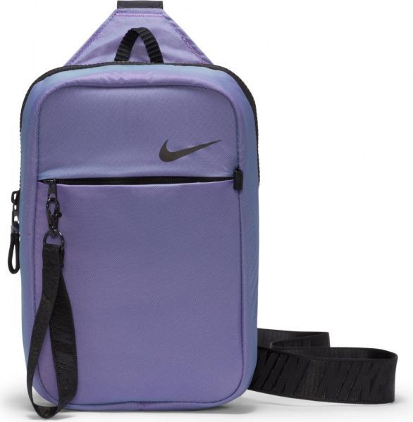 Сумка через плечо Nike Sportswear Essentials CV1060-528 фиолетовый с черным 
