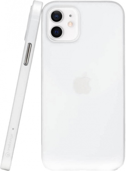 Чохол-накладка OneLounge 1Thin 0.35mm для Apple iPhone 12 Pro / Apple iPhone 12 (13950-1) white — фото 1