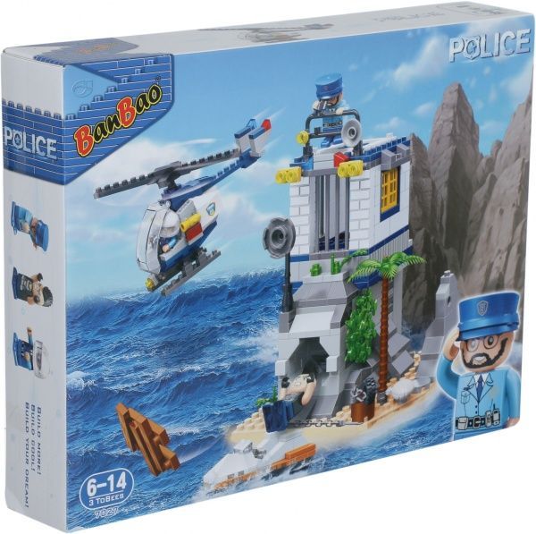Конструктор BanBao Новая полиция Побег