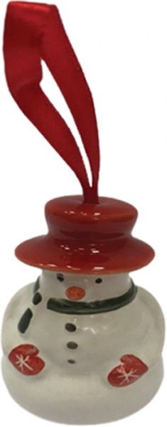 Ялинкова іграшка Sweet Ukraine Сніговик 9 см 