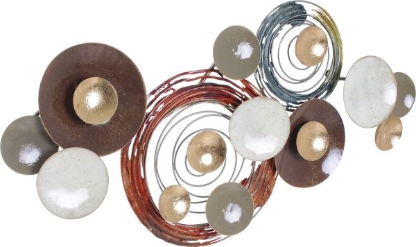 Декор настінний Бронз 46x89 см бронзовий 