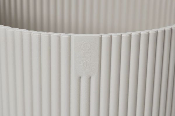 Вазон пластиковий Elho vibes fold round круглий 3,6 л білий (481124) 