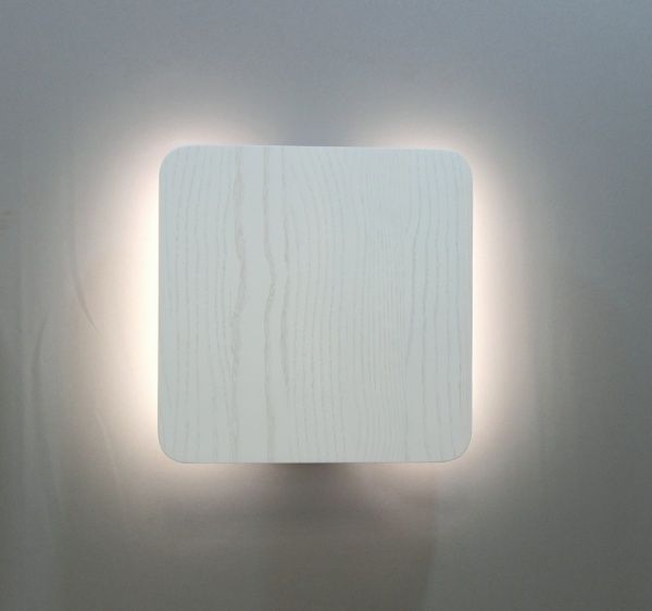 Бра ADLUX Quadro-25 R-25-WW-WА LED 7 Вт ясень выбеленный 