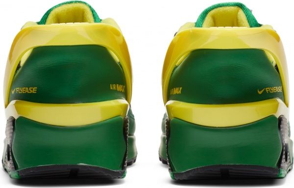 Кроссовки Nike Air Max 90 FlyEase CZ4270-001 р.US 9 черно-зеленый