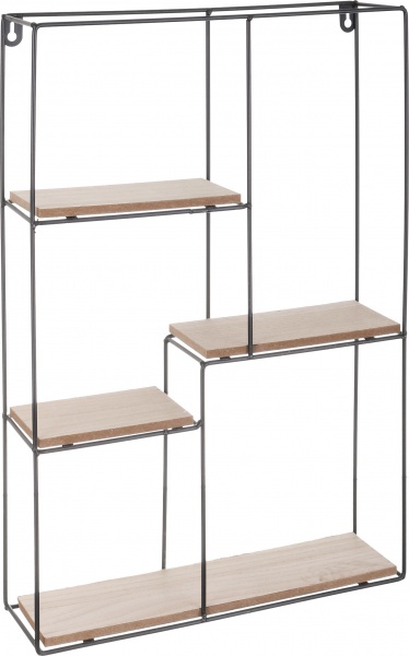 Полиця декоративна Прямокутник 19A508 