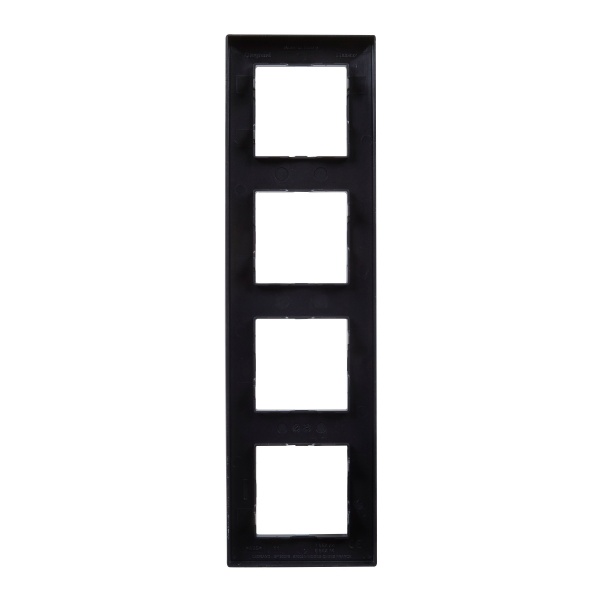 Рамка Legrand Niloe Step 863594 универсальная черный