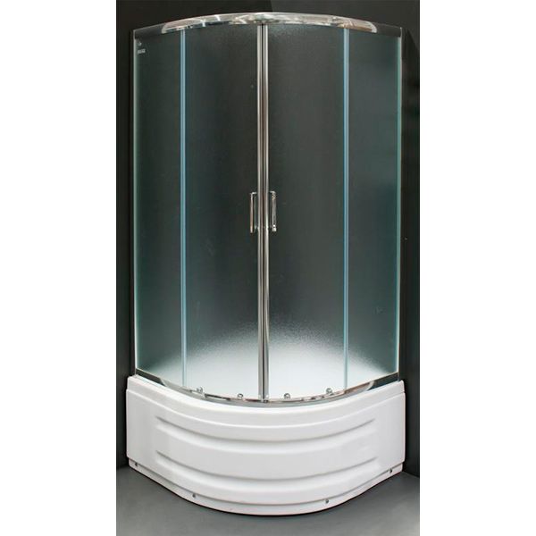 Душевая кабина Polaris Madeira 90x90х158 профиль хром, стекло матовое