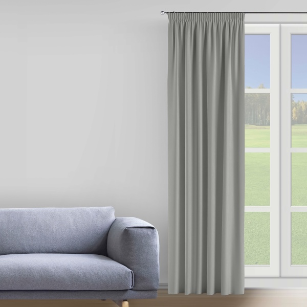 Штора VELOUR 150х275 серебрянный Decora textile