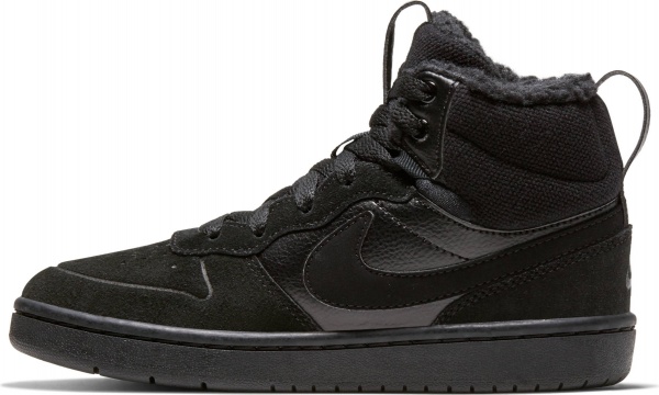 Ботинки Nike NIKE COURT BOROUGH MID 2 CQ4026-001 р.35 черный
