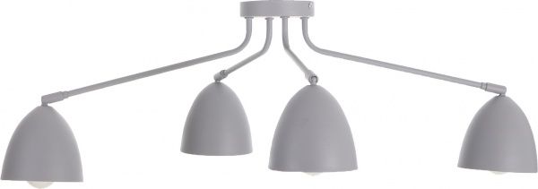 Люстра TK Lighting 2378 4x60 Вт E27 серый Loretta 