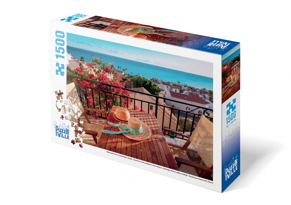 Пазл PUZZLEVILLE Отдых на острове Крит, Греция 1500 элементов PZL1500_9